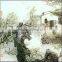 Chinese oil painting wall art pictures canvas art L-443