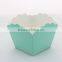Mixed Aqua -Dot ,Chevron ,Striped -French Fry Boxes - Popcorn Box - Treat Box - Favor Box