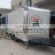 White biaxial food truckNEW 4M Enclosed Food Vending Mobile Kitchen Concession Catering Trailer