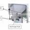 semi automatic ration animal feed bagging machine with conveyor and sewing machine