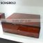 High gloss luxury wooden gift jewellery box