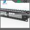 LED light cat6 patch panel network, cat6 patch panel 24 port