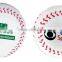 gold PU foam baseball stress toy ball