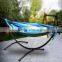 Double Hammock with Space-Saving Steel Stand Summer Outdoor Relax Bag Include