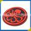 Custom rubber patch for at competitive price/uniform pvc badges