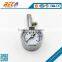 (YT-40A) 40mm chrome placted material small size customed acceptable car tire use turbo pressure gauge meter