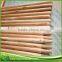 Customized long italian thread varnished wooden broom handle