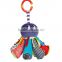 Plush Octopus Baby Rattles Toys Bed Hanging Bell Infant Teether Educational Toys