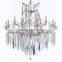 Chrome 19 lights classical italian chrystal chandelier