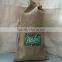Custom LOGO large drawstring jute packgaing bags,280*160(mm*mm)