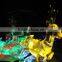Colorful solar strip light with 10 Deer led+4.5M lenght Cable using for christmas,festival decoration