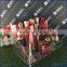 2016 newest custom transparent acrylic nail polish display rack