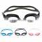 Wholesale silicone adult swimming goggles with earplugs