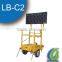 Lubao high quality Metal solar ReflectiveTraffic Sign Trailer