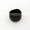 ID 50mm height 30mm Black Grind arenaceous pvc end fitting caps for pipe