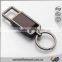 Rotating Hook Metal Leather Car Key Chain