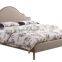 Modern Style Fabric Bedroom Sets in Wardrobe and Bed