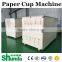 High speed paper cup machine for making disposable cup