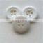 Latest Design white Resin Button, personalized 4-holes button