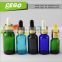 2016 hot selling 30ml childproof oliver oil glass bottle