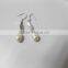 Durable new products cross hoop earring