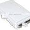 4 fibers fiber optic splitter box