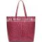 Selling hot!! fashion tote ladies genuine crocodile leather bags