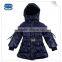 (F4509) 2-6y three colors nova winter long coats down wear children clothes cold winter wear down jackets baby girls coats