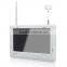 7 inch slim lcd monitor built-in integrated lipo battery used as wireless camera security system dji lightbridge
