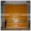 automatic control opening design plastic aluminium stacking door
