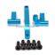 RCAWD A580003 Steering Servo Saver Complete Machined Alloy Aluminum 1set For 1/18 Wltoys A959 A969 A979 K929