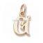 zinc alloy initial G charms and pendants English letter G charms with different style