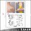 Body temporary tattoo sticker with 56 designs