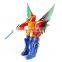 Hot selling small model plastic kids toy robot with light