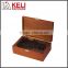 Luxury Light Brown Wooden Wine Gift Box
