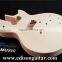 DIY Electric Guitar Kits with hardware Solid Mahagany Body Tiger Maple Top MX-002