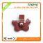 Pink flower leather usb flash drive