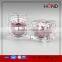 Luxury Acrylic Cream jars for cosmetic packing; empty cream jars:30g acrylic cream jar