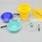 Wholesale Foldable Cup for Travel, Foldable Cup with Pill Box and Carabiner