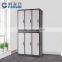 Luoyang manufacturer bathroom 6 doors steel ocker