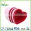 China Manufacture Wholesale Baby Bake Cake Heart Shaped Silicone Cupcake Mold