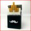 Embossed, debossed, silk printing cartoon on cigarette box