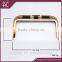 Newest style cylinder knob clutch purse frame & metal purse frame for bag accessory                        
                                                Quality Choice