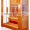 1 person low EMF hemlock far infrared sauna parts