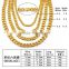 all size14k gold plated cuban chain stainles steel rock statement chain necklace for men                        
                                                Quality Choice