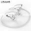 Fashion USAMS Square Sport Bluetooth Earphone Stereo Necklace Earphone