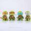 4pcs Set Teenage Mutant Ninja Turtles TMNT 9cm/3.5" Cute Figure New in Box