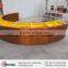 Customized large forging steel tyre for rotary kiln