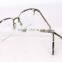 G3623 Transparent Yellow Custom Half Rim Eyeglass Frames For Women