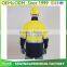 Wholesale high quality long sleeve yellow 3M reflective coat workwear shirt